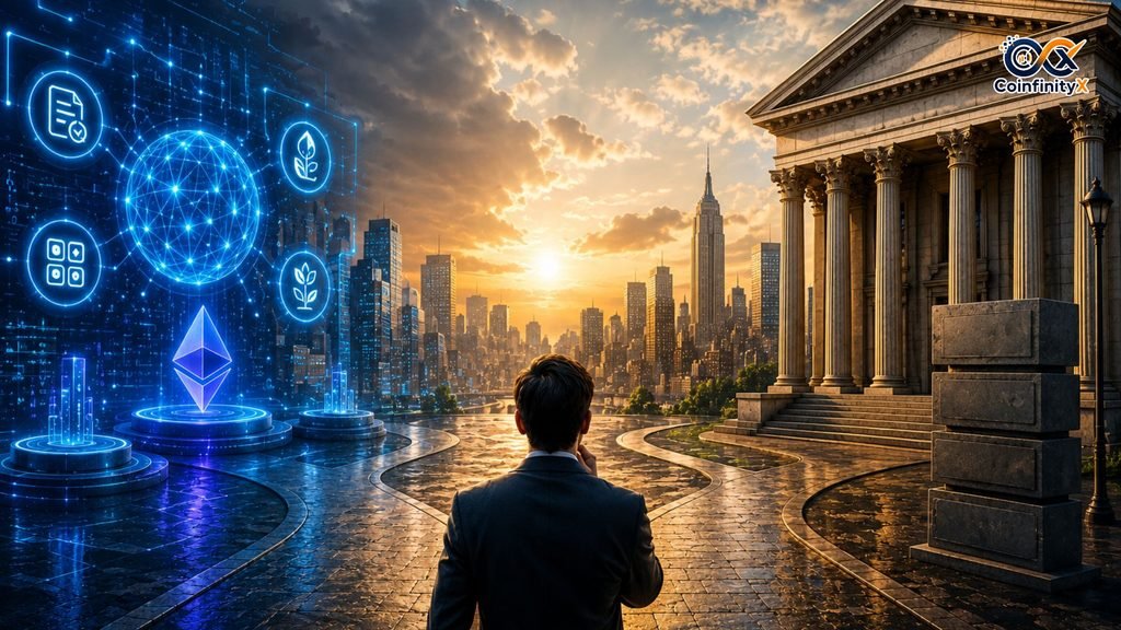 DeFi
Decentralized Finance
Traditional Finance
DeFi Adoption
Blockchain Finance
Financial Services
DeFi vs Traditional Finance
Smart Contracts
Decentralized Banking
Future of Finance