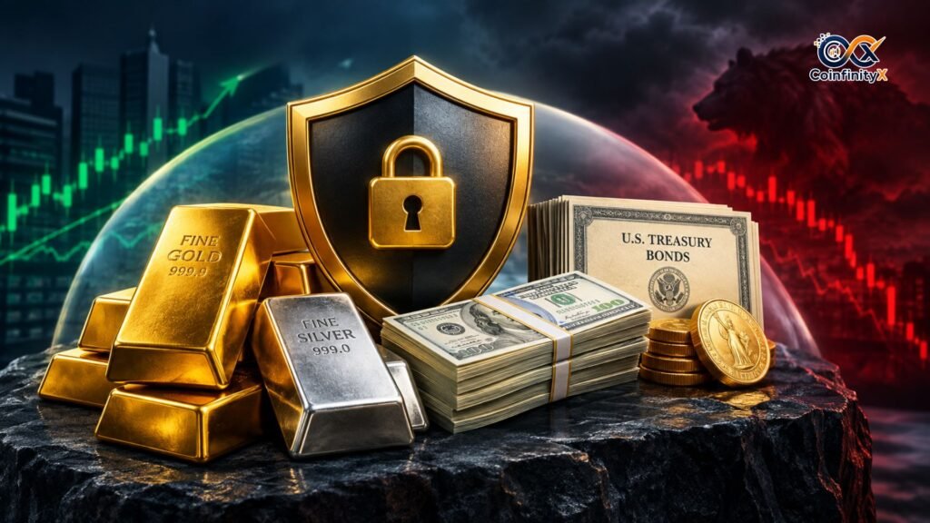 Safe Haven Assets
safe haven investments, portfolio protection, capital preservation, gold investment, government bonds, defensive stocks, financial market downturns, investment risk, wealth protection
