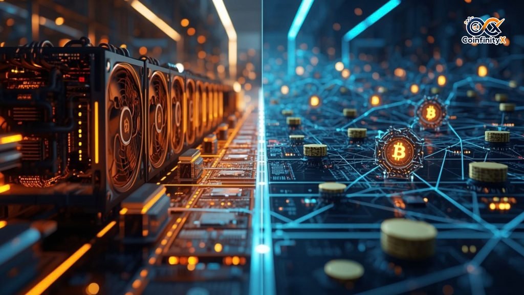 Proof of Work vs Proof of Stake
Proof of Work
Proof of Stake
Blockchain Consensus
Blockchain Technology
Crypto Mining
Crypto Staking
Blockchain Security
Cryptocurrency
Consensus Mechanisms