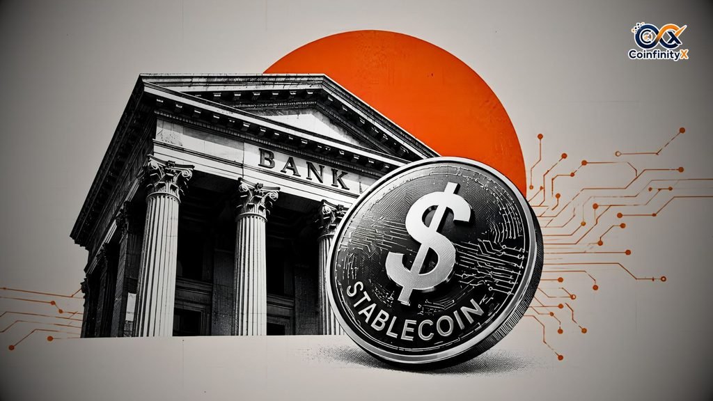 Stablecoins
Banks
Digital Payments
Banking Innovation
Crypto Banking
Blockchain
Digital Finance
Stablecoin Adoption
Financial Technology
Cryptocurrency